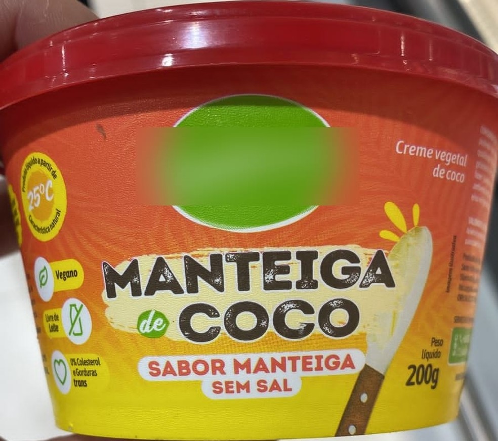 Manteiga de coco também foi apreendida em Fortaleza. — Foto: MPCE/Reprodução