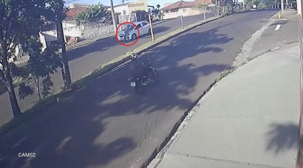 Pedestre morreu após ser atropelado por veículo na Avenida Paulo Marcondes, em Presidente Prudente (SP) — Foto: Cedida