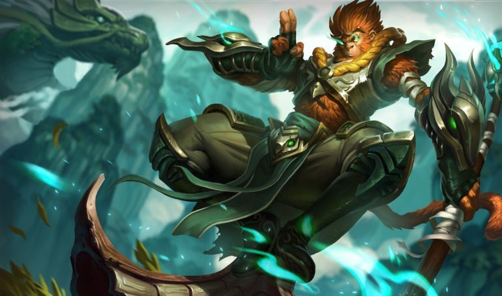 As primeiras mudanças de Wukong começarão a aparecer no jogo — Foto: Reprodução/Riot Games