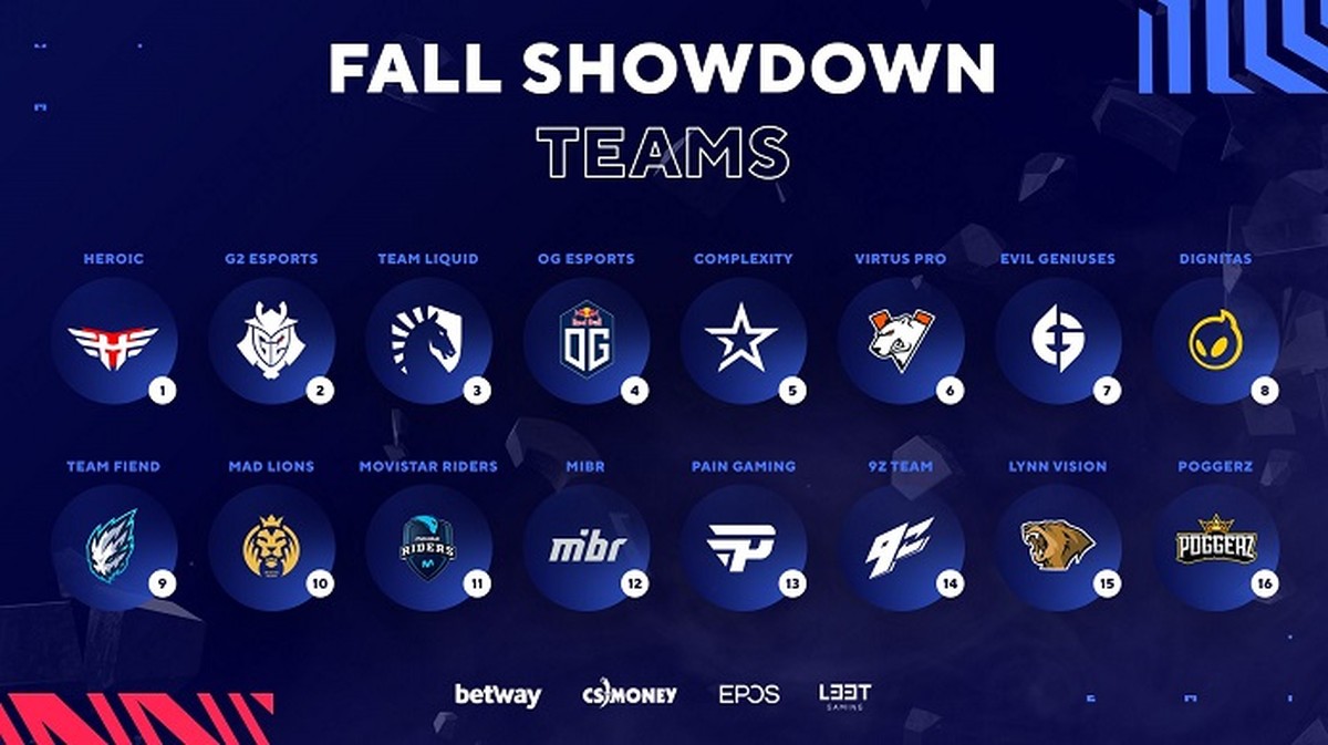 CS:GO: veja jogos e como assistir ao BLAST Premier: Fall Showdown 2021