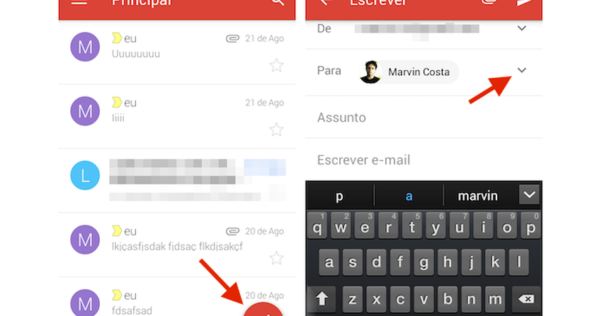 Como Enviar Um E Mail Com Cópia Oculta No Gmail Para Android Dicas E Tutoriais Techtudo 6651