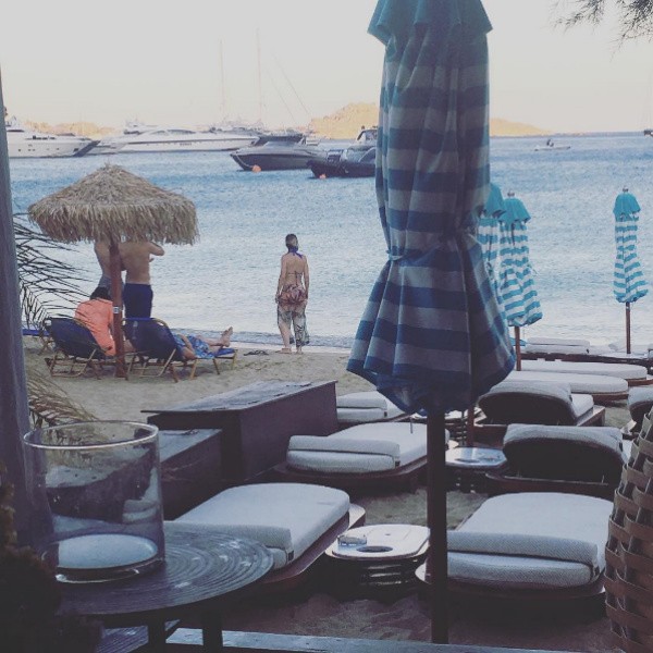 A ilha na qual a atriz Lindsay Lohan comemorou seu aniversário (Foto: Instagram)