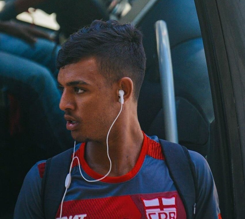 Ruan foi autor de um lindo gol nesta edição da Copinha contra o Fluminense — Foto: Reprodução/Instagram