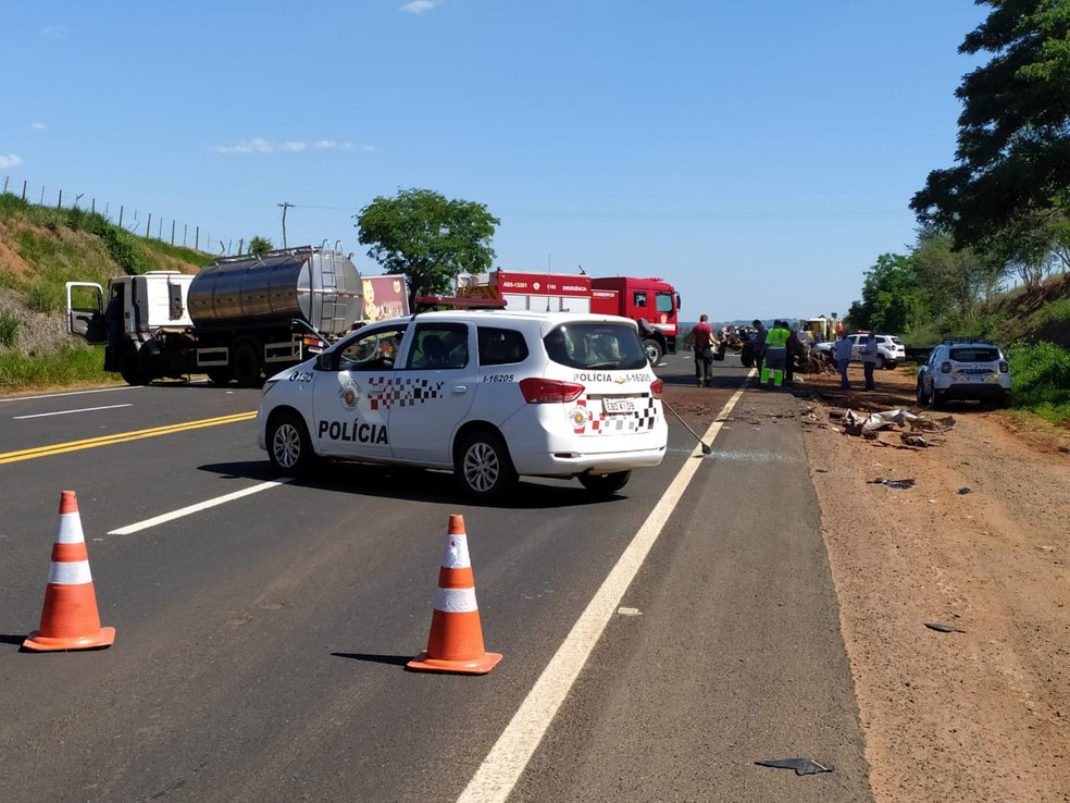 Acidente aconteceu em rodovia de Auriflama  — Foto: Arquivo pessoal 