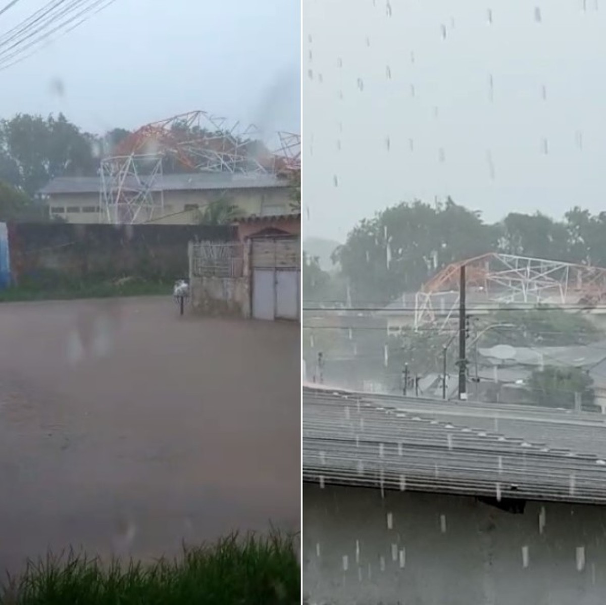 Com aviso amarelo Inmet alerta para chuvas fortes com ventos intensos em todas as regiões