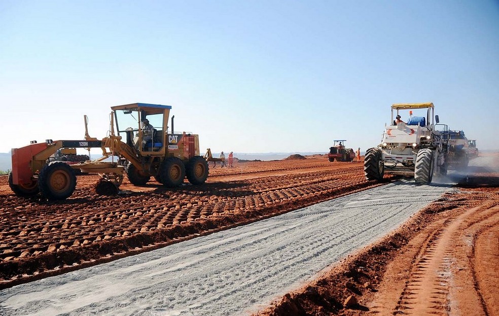 (Foto: Wagner Morente / Prefectura de Limeira), en el aeropuerto de Limeira,