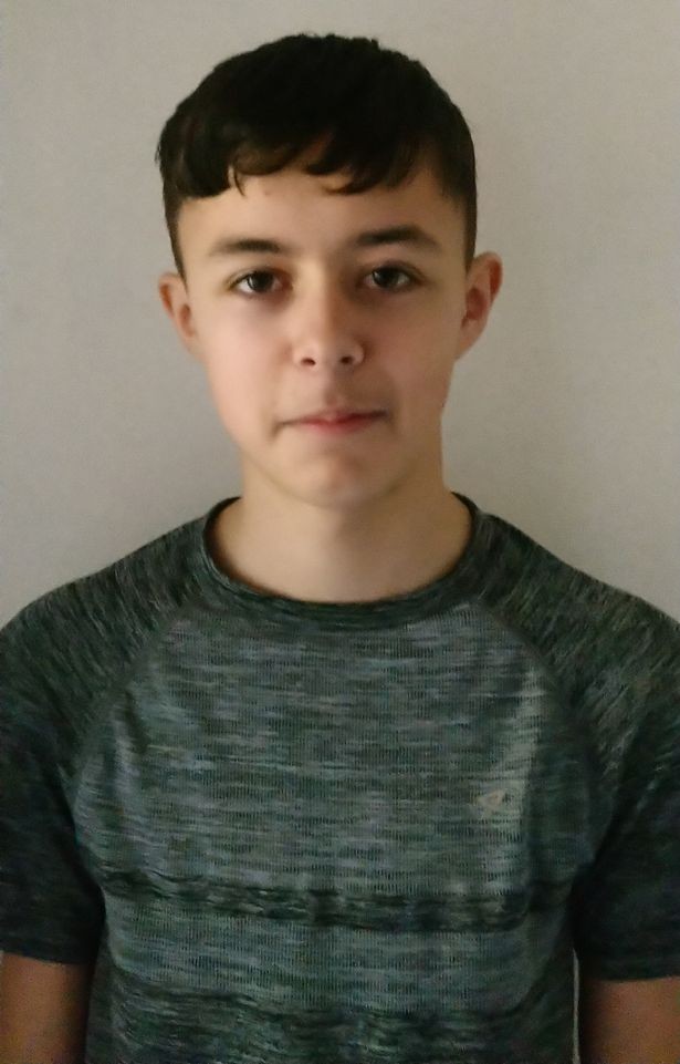 O escocês Lewis Greig, 13 anos, está internado com um caso grave de Covid-19 (Foto: Arquivo pessoal)