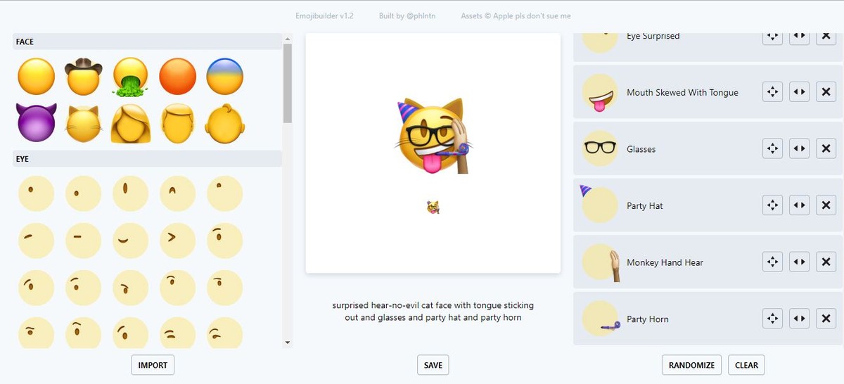 Emoji Builder: ferramenta deixa criar carinhas do jeito que você quiser ...