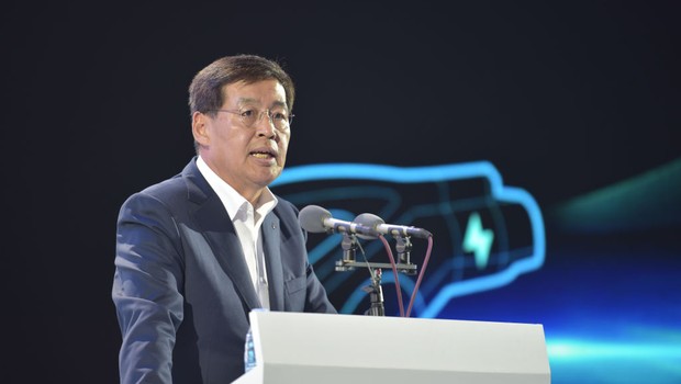 O CEO da LG Chem, Hak Cheol Shin (Foto:  VCG / Getty Images)