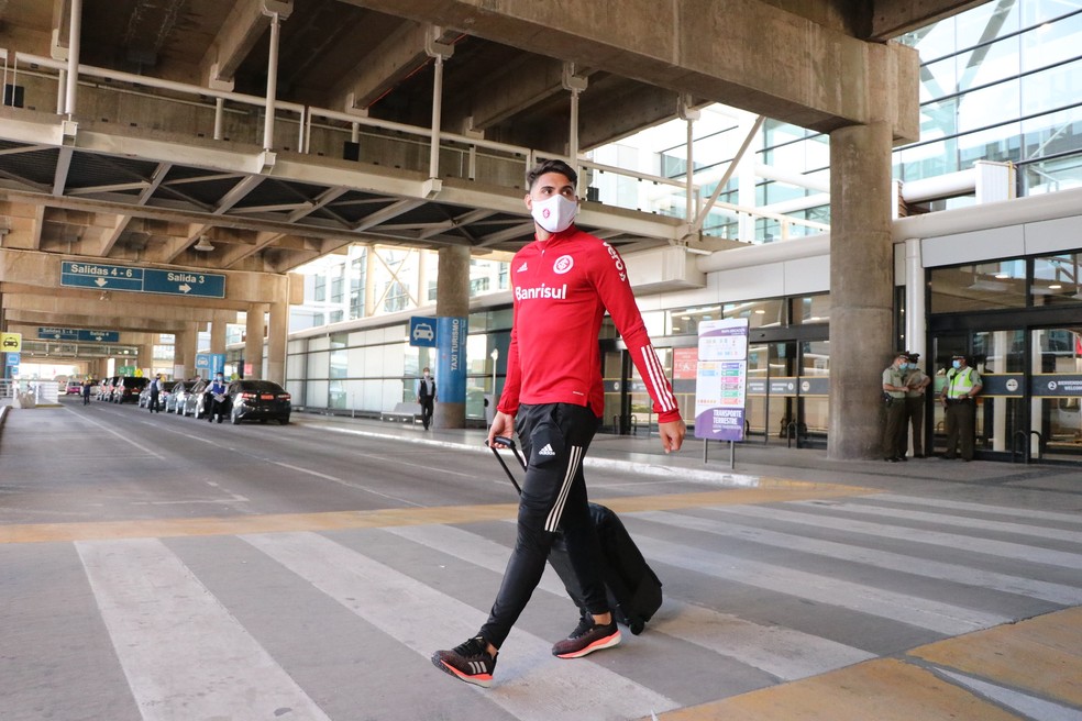 Yuri Alberto deve ser opção do Inter contra o Corinthians — Foto: Ricardo Duarte / Internacional