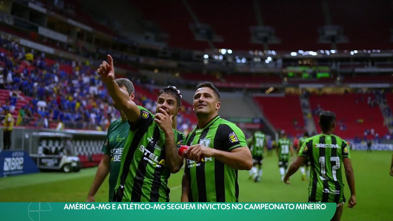 América-MG e Atlético-MG seguem invictos no Campeonato Mineiro