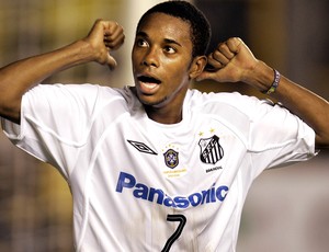 Robinho no Santos 2005 (Foto: Agência Reuters)