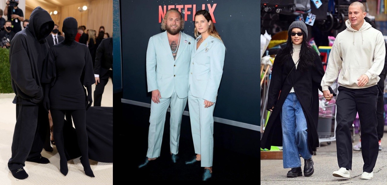 Inspirações dos famosos para looks combinados (até para quem está solteiro) (Foto: Reprodução Instagram / Getty Images)