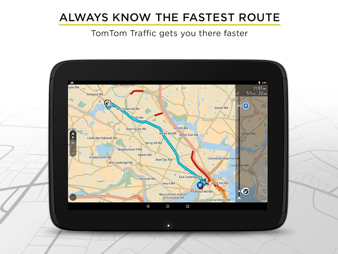 TomTom GPS Navigation ? um app de GPS para Android (Foto: Divulga??o)