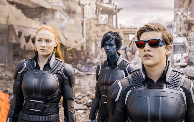 Jean Grey, Noturno e Ciclope em cena de 'X-Men: Apocalipse' (Foto: Divulgação)