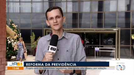 Reforma da previdência estadual ainda não passou por votação na Assembleia Legislativa