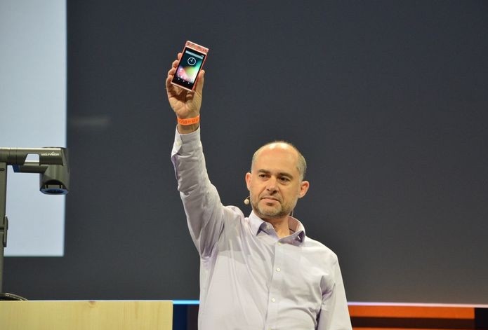 Google mostra smartphone modular em ação pela primeira vez no palco do I/O (Foto: Reprodução/The Verge)
