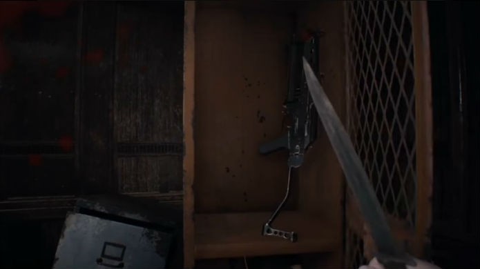 Resident Evil 7: Abra o armário no quarto andar e pegue a metralhadora (Foto: Reprodução/Thomas Schulze)