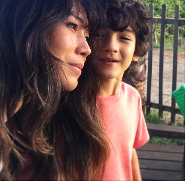 Danni Suzuki e seu filho, Kauai (Foto: Reprodução Instagram)