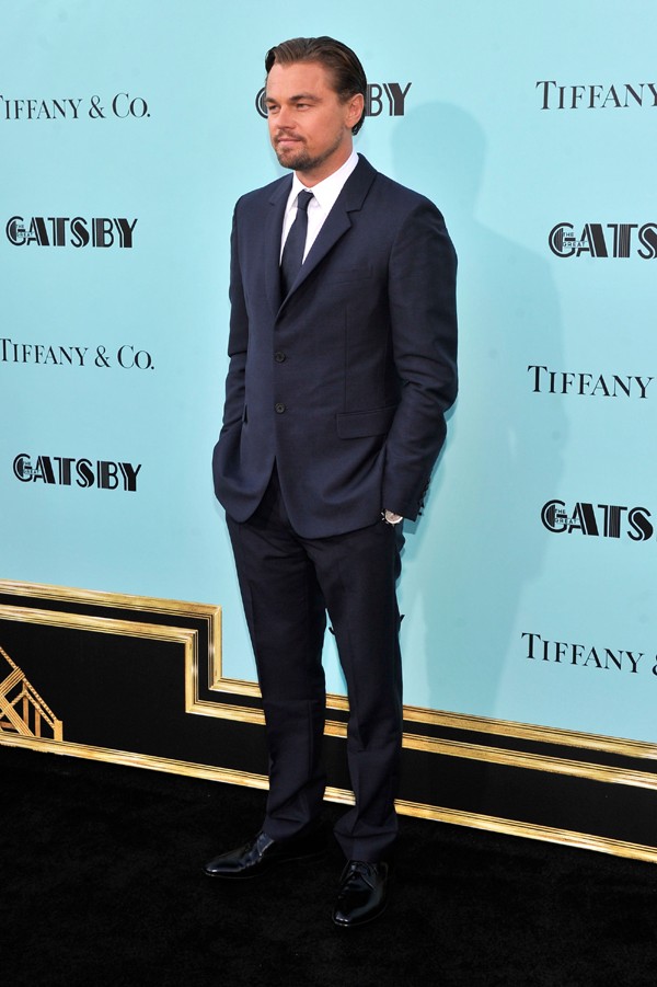 Leonardo DiCaprio na première de 'Great Gatsby' (Foto: Getty Images)