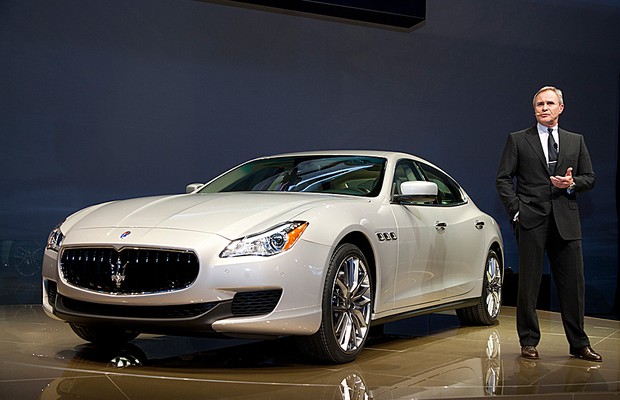 Maserati Quattroporte é apresentada no Salão de Detroit (Foto: Divulgação)