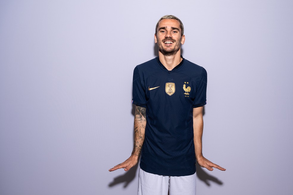 Griezmann, da França — Foto: Michael Regan - FIFA/FIFA via Getty Images