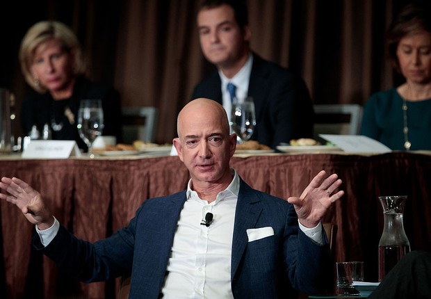 Jeff Bezos, bilionário fundador da Amazon (Foto: Drew Angerer/Getty Images)