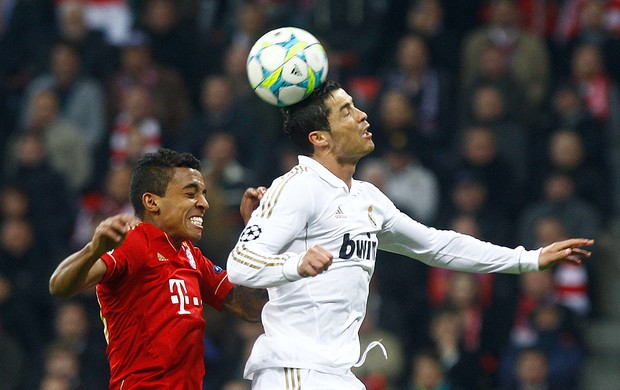 Cristiano Ronaldo - Bayer e Real (Foto: Reuters)
