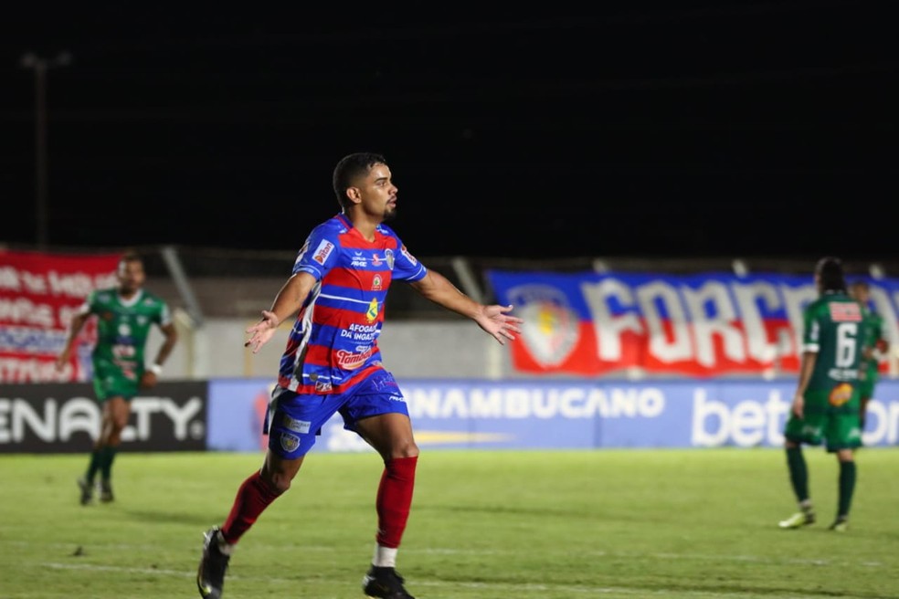 Anderson Chaves, atacante do Afogados — Foto: Cláudio Gomes / Afogados FC