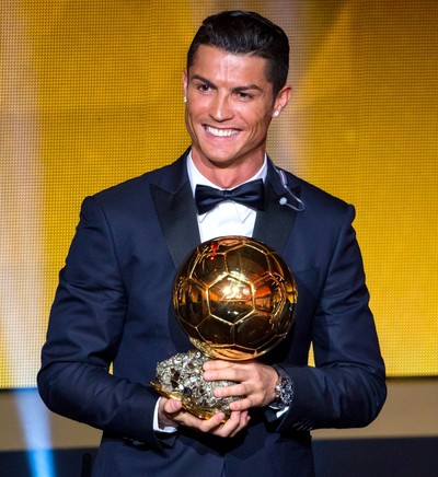 Cristiano Ronaldo Bola de Ouro 2014 (Foto: Getty Images)