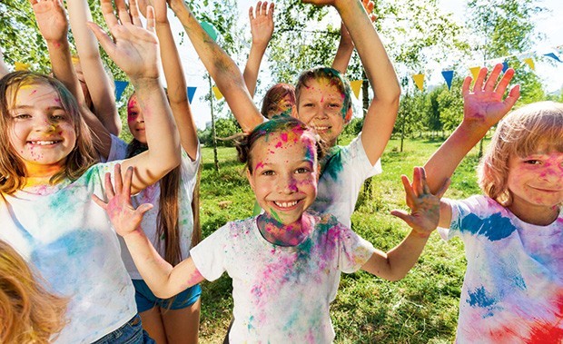 Crianças coloridas (Foto: ThinkStock)