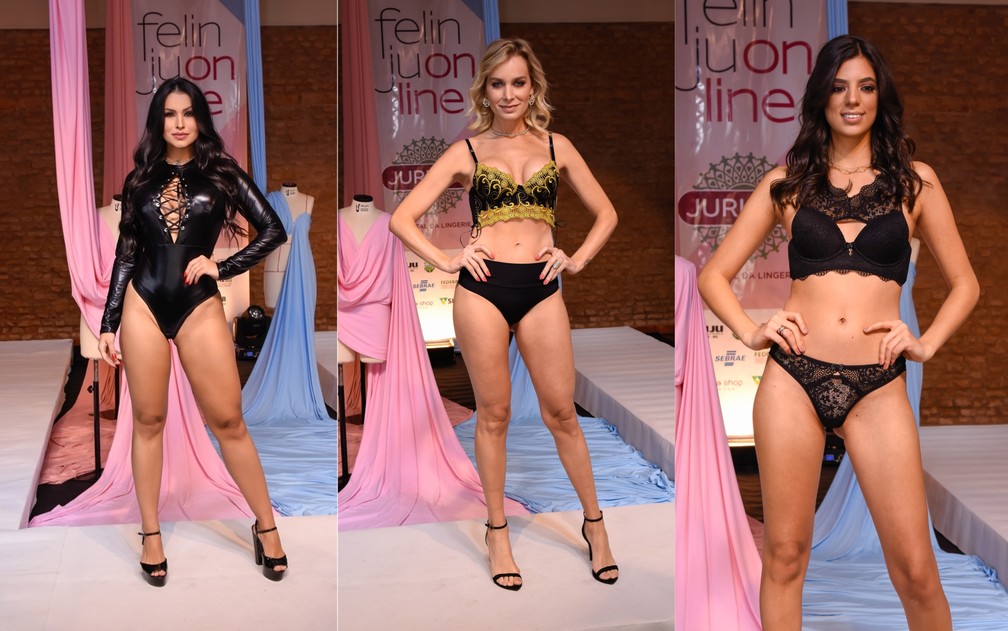 Felinju Online 2020 apresenta novidades da moda íntima de Juruaia — Foto: Reginalva Fotografias