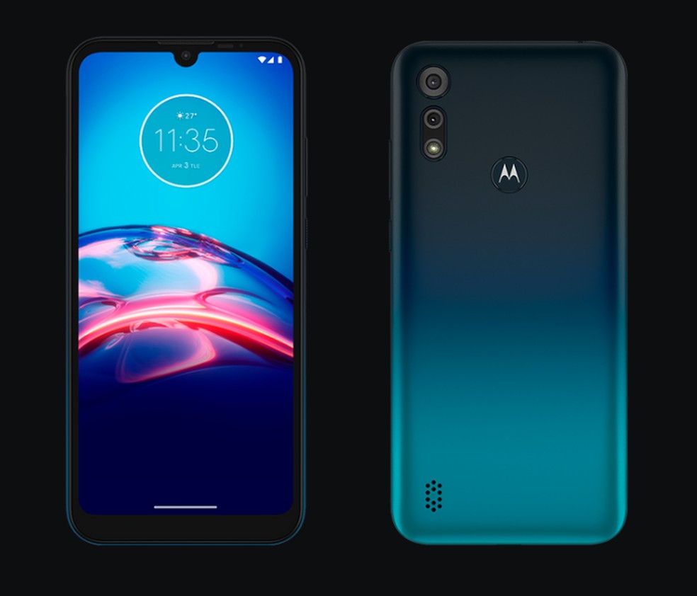 Moto E6S e Galaxy A01 apresentam bateria de 3.000 mAh — Foto: Divulgação/Motorola