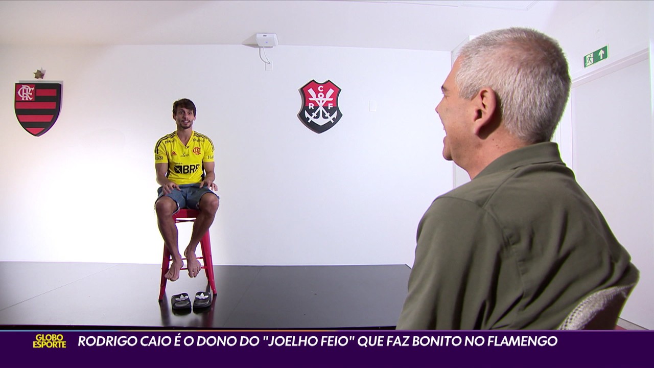 Rodrigo Caio é o dono do 'joelho feio' que faz bonito no Flamengo