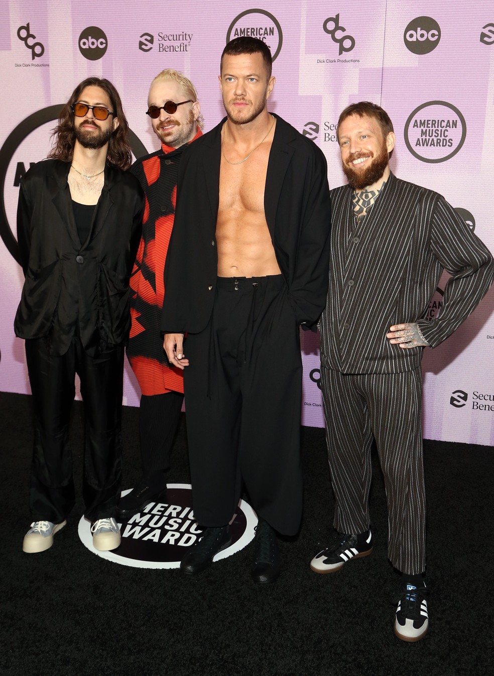 Imagine Dragons no AMA's — Foto: Tommaso Boddi/WireImage