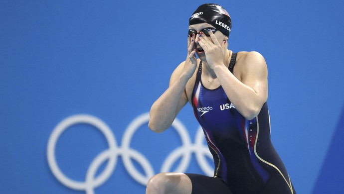 Katie Ledecky, 200m livre semifinal (Foto: Reuters)