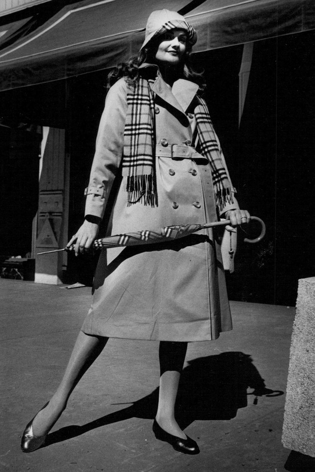 História da Moda - Xadrez Burberry