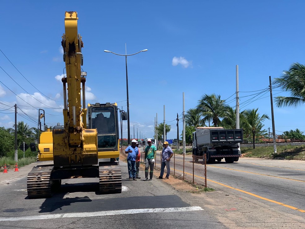 Avenida Felizardo Moura é parcialmente interditada e tem obras retomadas em  Natal | Rio Grande do Norte | G1