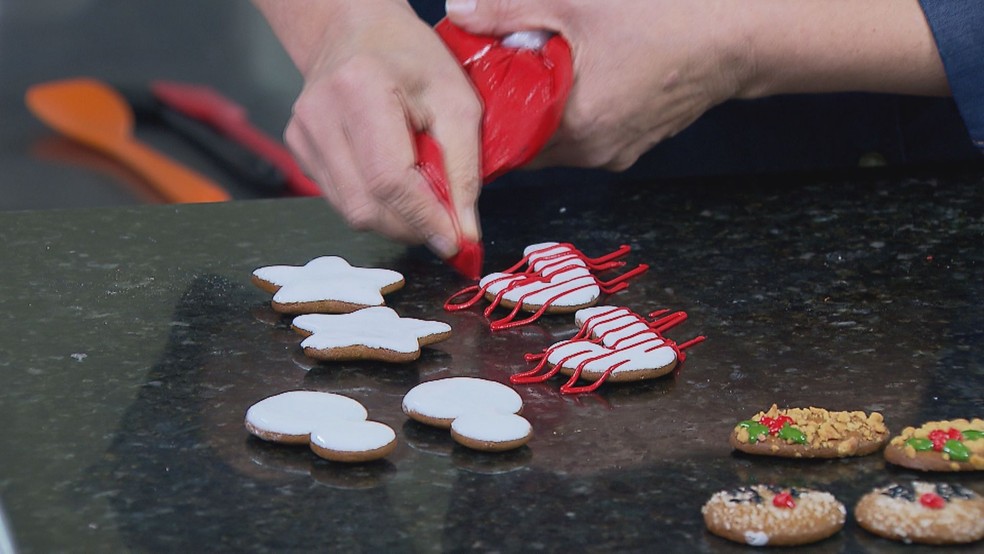 Biscoitos de Natal — Foto: Caminhos do Campo