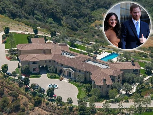 Meghan Markle e Harry estão vivendo em uma mansão na California (Foto: Reprodução/Instagram e Getty Images)