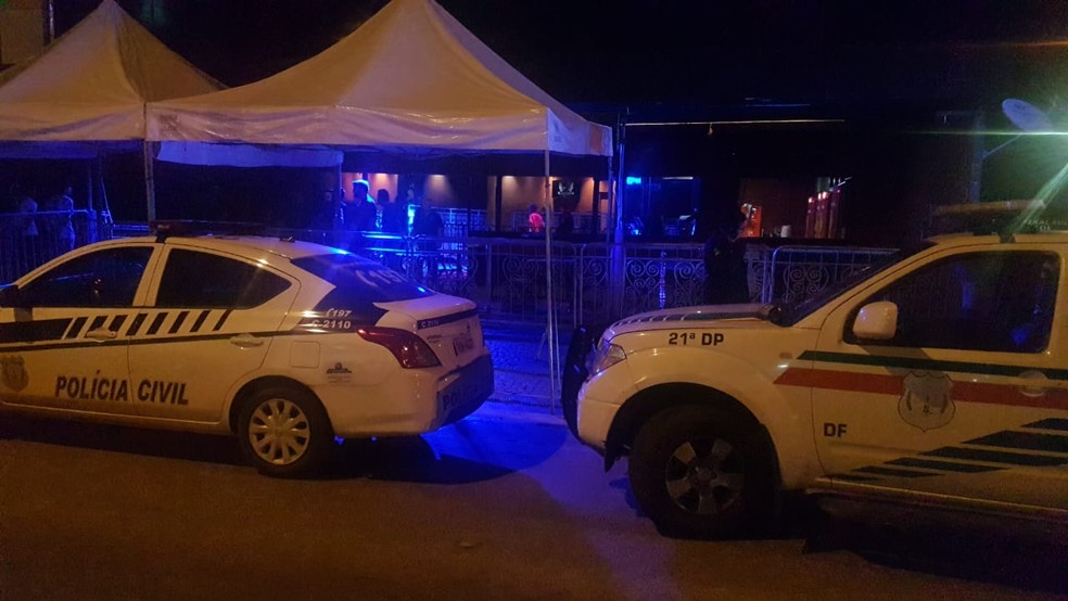Ação integrada entre Polícia Civil, Polícia Militar e DF legal interditaram três casas noturnas no Pistão Sul — Foto: Polícia Militar do DF/ Divulgação