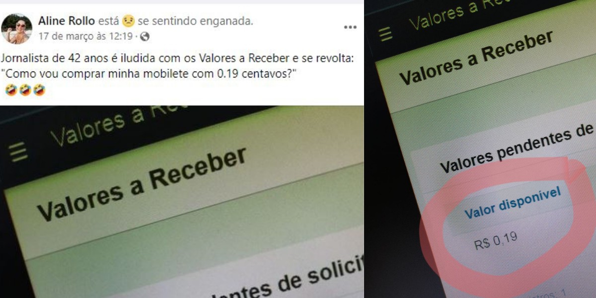 'Dinheiro esquecido': Jornalista recebe R$ 0,19 e lamenta não poder comprar nem um chiclete em SP