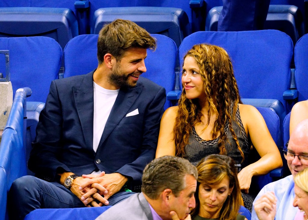 NEW YORK, NEW YORK - SEPTEMBER 04: (L-R) Shakira and Gerard Pique cheer on Rafael Nadal at the 2019 US Open on September 04, 2019 in New York City. (Photo by Gotham/GC Images) (Foto: GC Images)