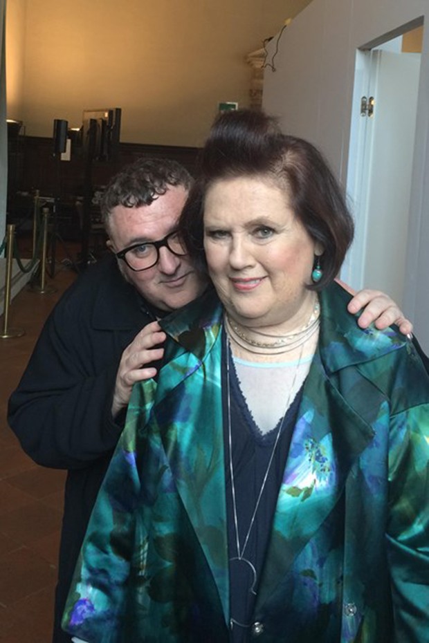 Suzy Menkes and Alber Elbaz at the Condé Nast International Luxury Conference in April 2015 (Foto: Suzy Menkes Instagram)