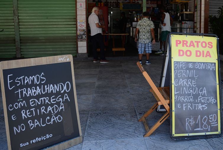 Setores do comércio são autorizados a reabrir no Rio de Janeiro - combate ao coronavírus (Foto: Fernando Frazão/Agência Brasil)