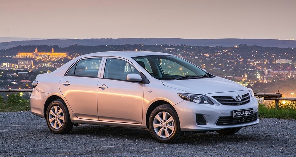 Toyota Corolla Quest, vendido na Ãfrica do Sul (Foto: DivulgaÃ§Ã£o)