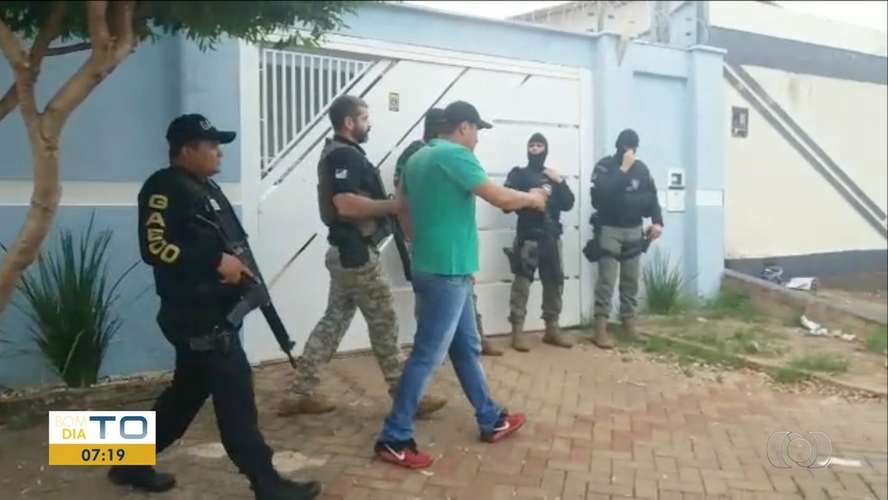 Vereador foi preso durante operação da Polícia Civil — Foto: Reprodução/TV Anhanguera