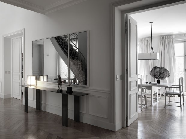 Apartamento delicado e elegante em Paris (Foto: divulgação)