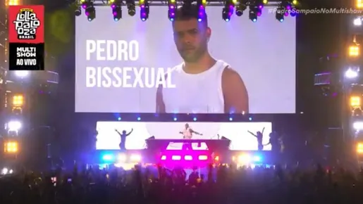 Pedro Sampaio se declara bissexual no Lollapalooza; vídeo