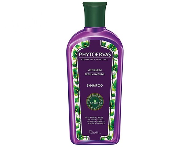 Shampoo Bétula Natural, da Phytoervas, atua na redução da queda e fortalecimentos dos fios  (Foto: Reprodução/Amazon)